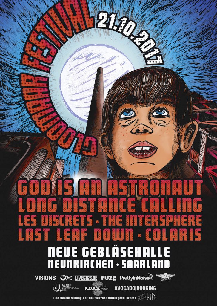 Poster for the Gloomaar Festival 2017